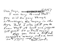 Lay's Letter to Bush
