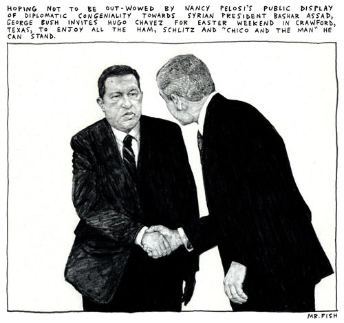 Chavez and Bush