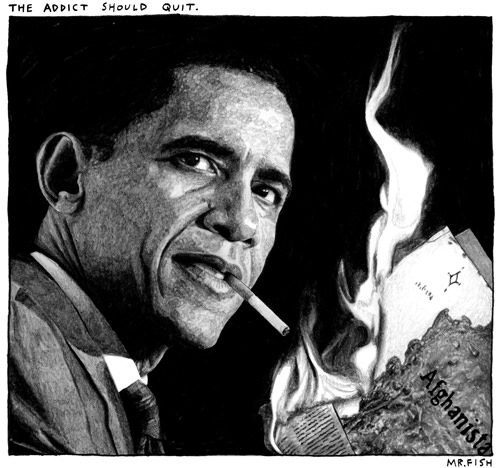Obama smoking
