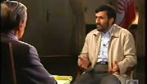 Mahmoud Ahmadinejad and Mike Wallace