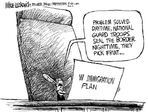 Bush's immigration plan