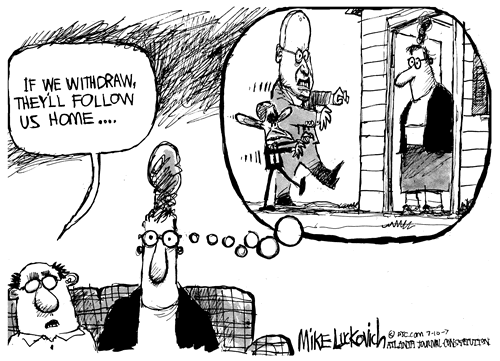 Luckovich Withdrawal Cartoons