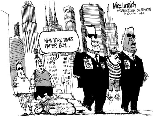 N.Y. Times arrested