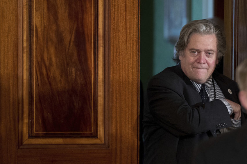 [Image: Steve-Bannon-Out-at-White-House-1024-850x567.jpg]