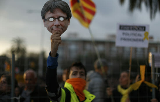 Catalonia’s Ex-Leader Freed on Bail