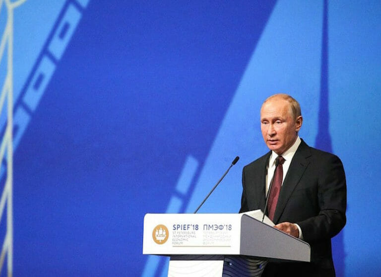 Putin's Big Economic Conference Is a Big Deal This Year