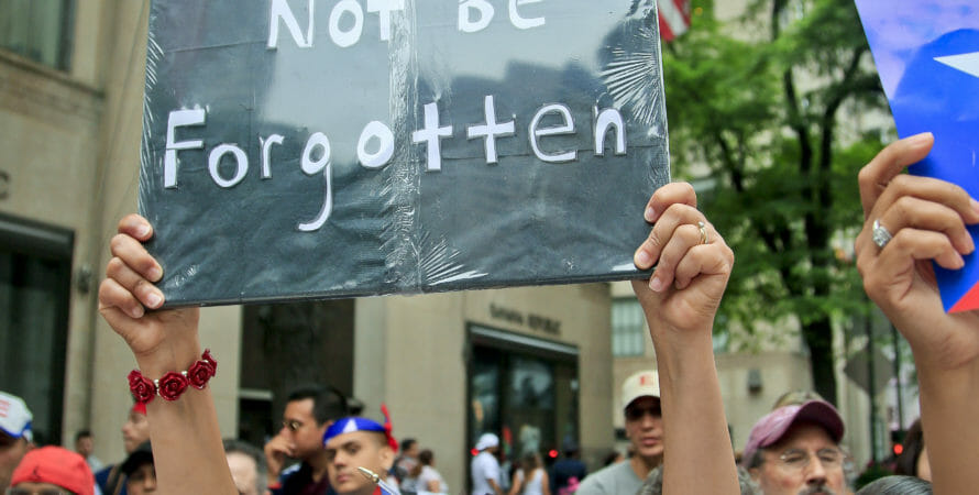 Puerto Rican Day Parade Shines Light on Hurricane Devastation
