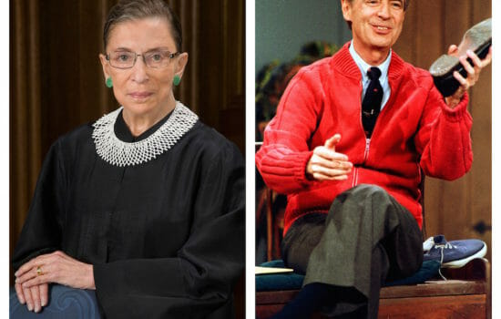 Justice Ginsburg and Mr. Rogers: Antidotes to Trumpism