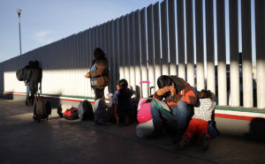 Immigrants at the U.S.-Mexico border