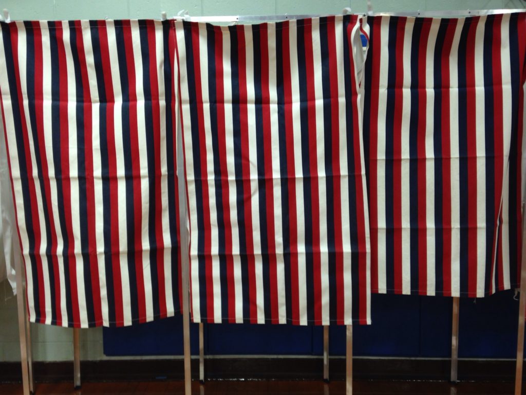 Voting booths