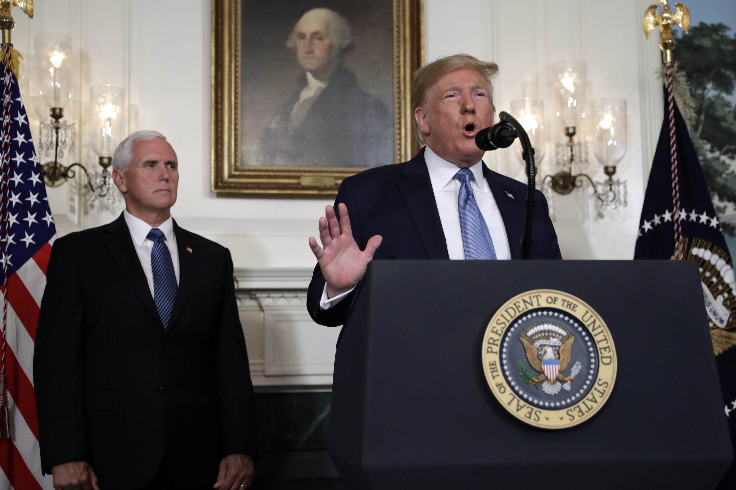 President Donald Trump and Vice President Mike Pence.