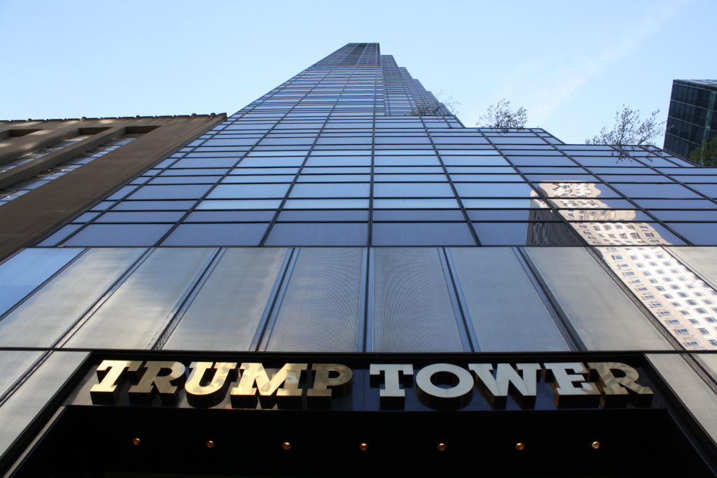 Trump Tower in New York City.