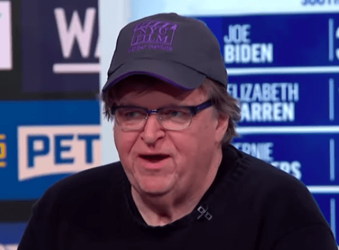 Documentarian Michael Moore.