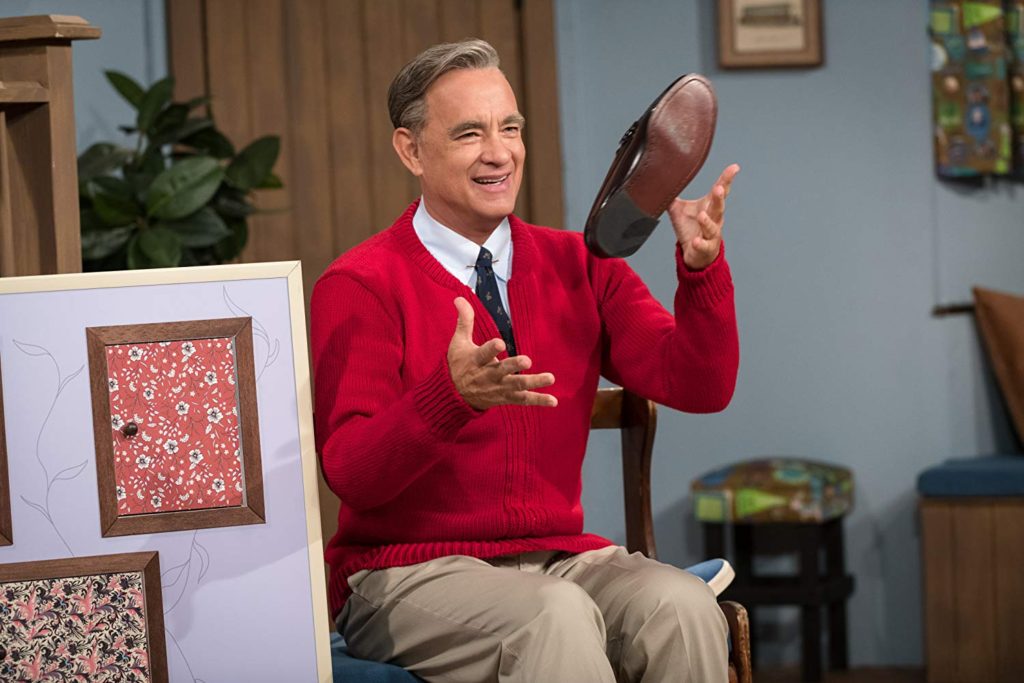 tom hanks as mr. rogers