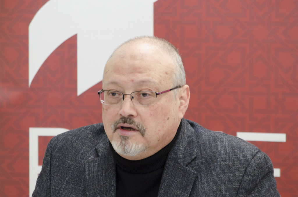 Former Washington post columnist Jamal Khashoggi.