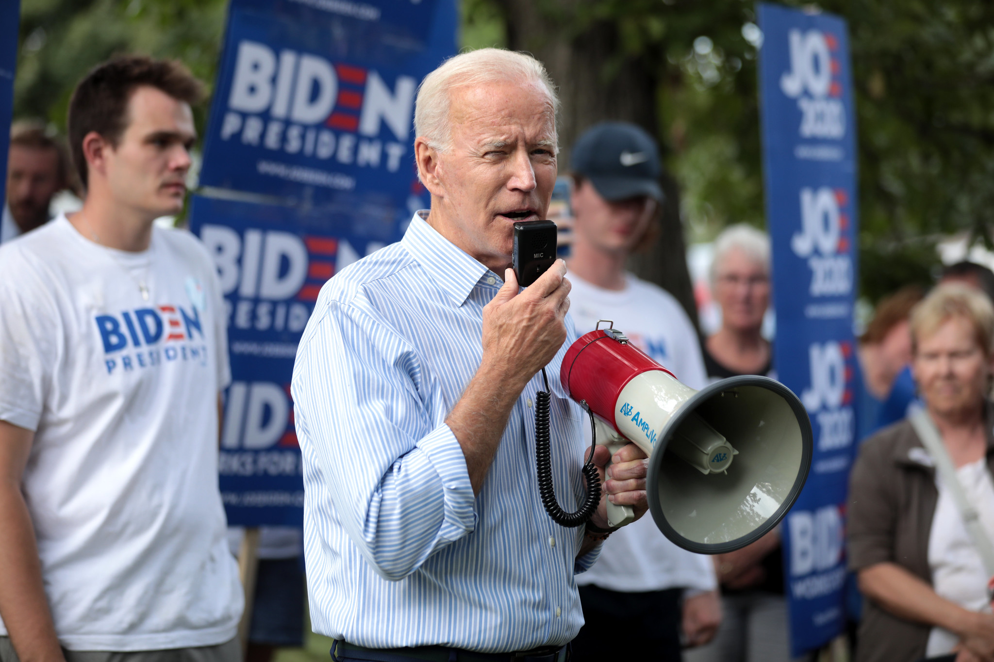Vice President Joe Biden on the campaign trail.