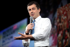 Mayor Pete Buttigieg of South Bend, Ind., on the campaign trail.