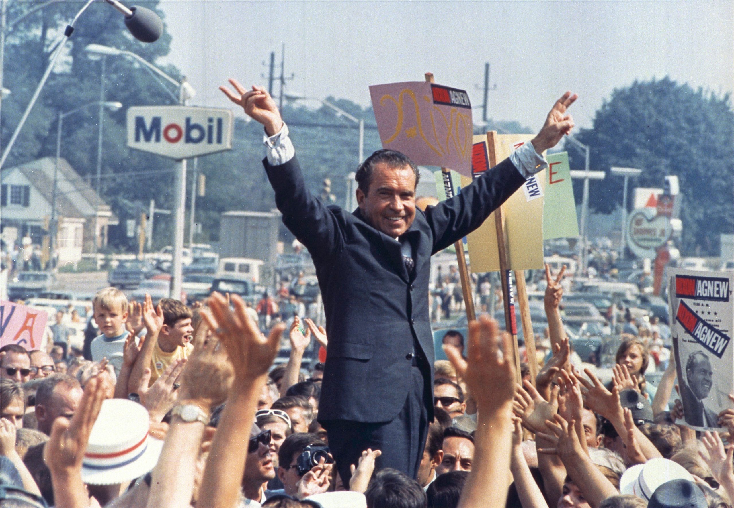 President Richard Nixon.