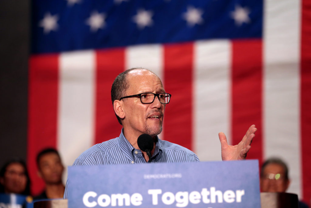 Democratic National Committee Chairman Tom Perez.