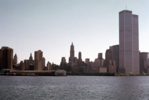 The World Trade Center in New York City.