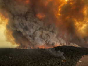 Australia's bush fires.