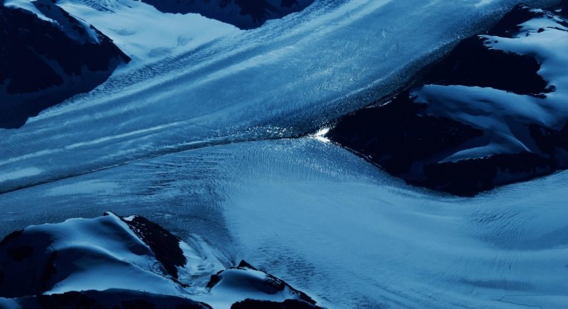 melting glacier