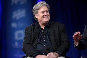 Donald Trump's former chief strategist Steve Bannon.