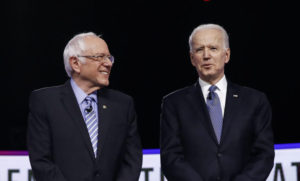 Bernie Sanders and Joe Biden