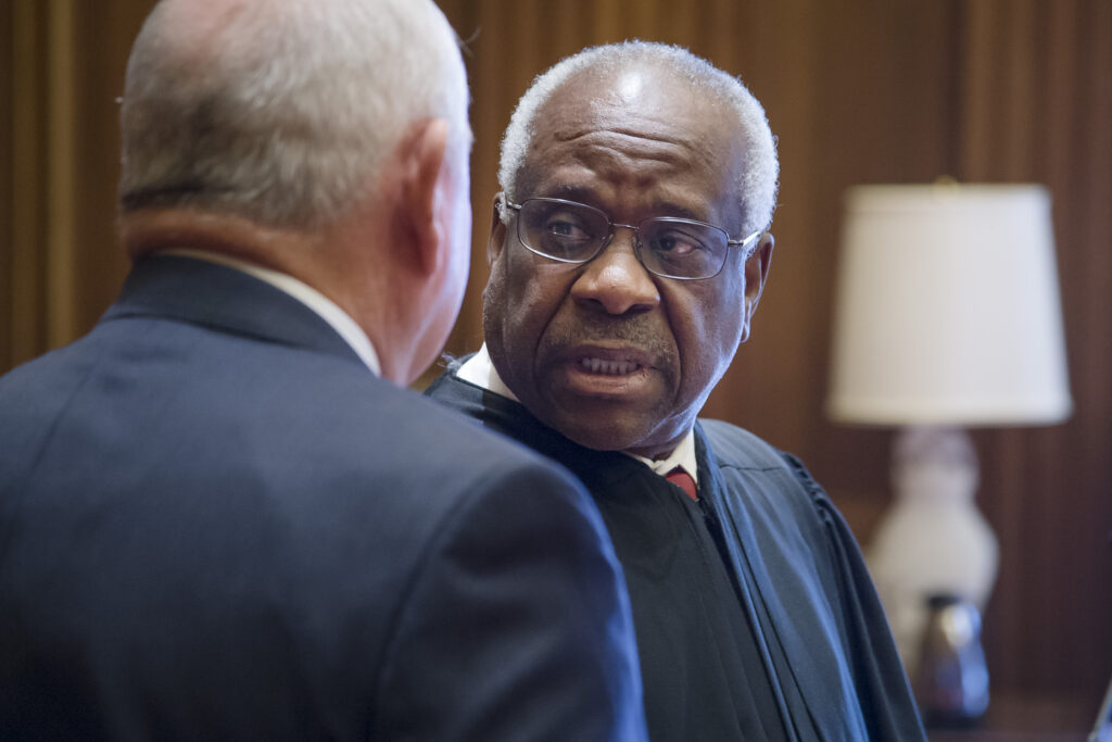 Supreme Court Justice Clarence Thomas